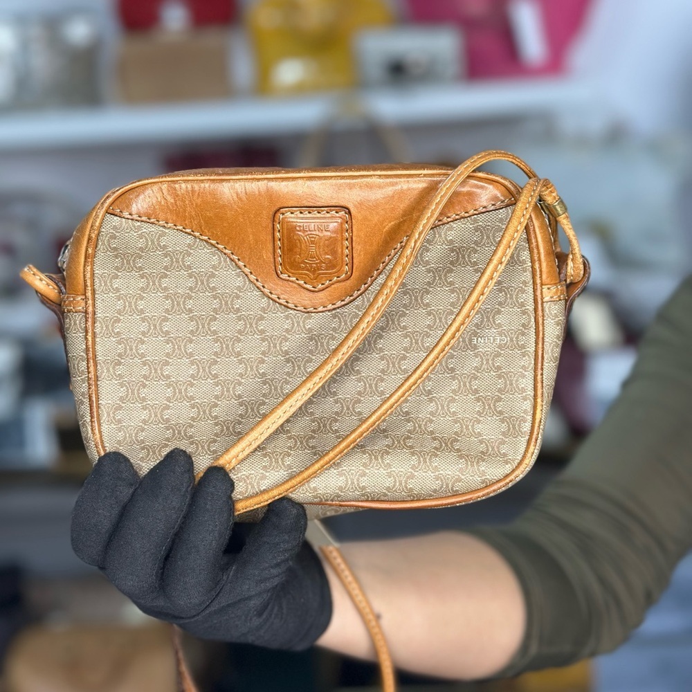 Celine Light Macadam Camera Crossbody